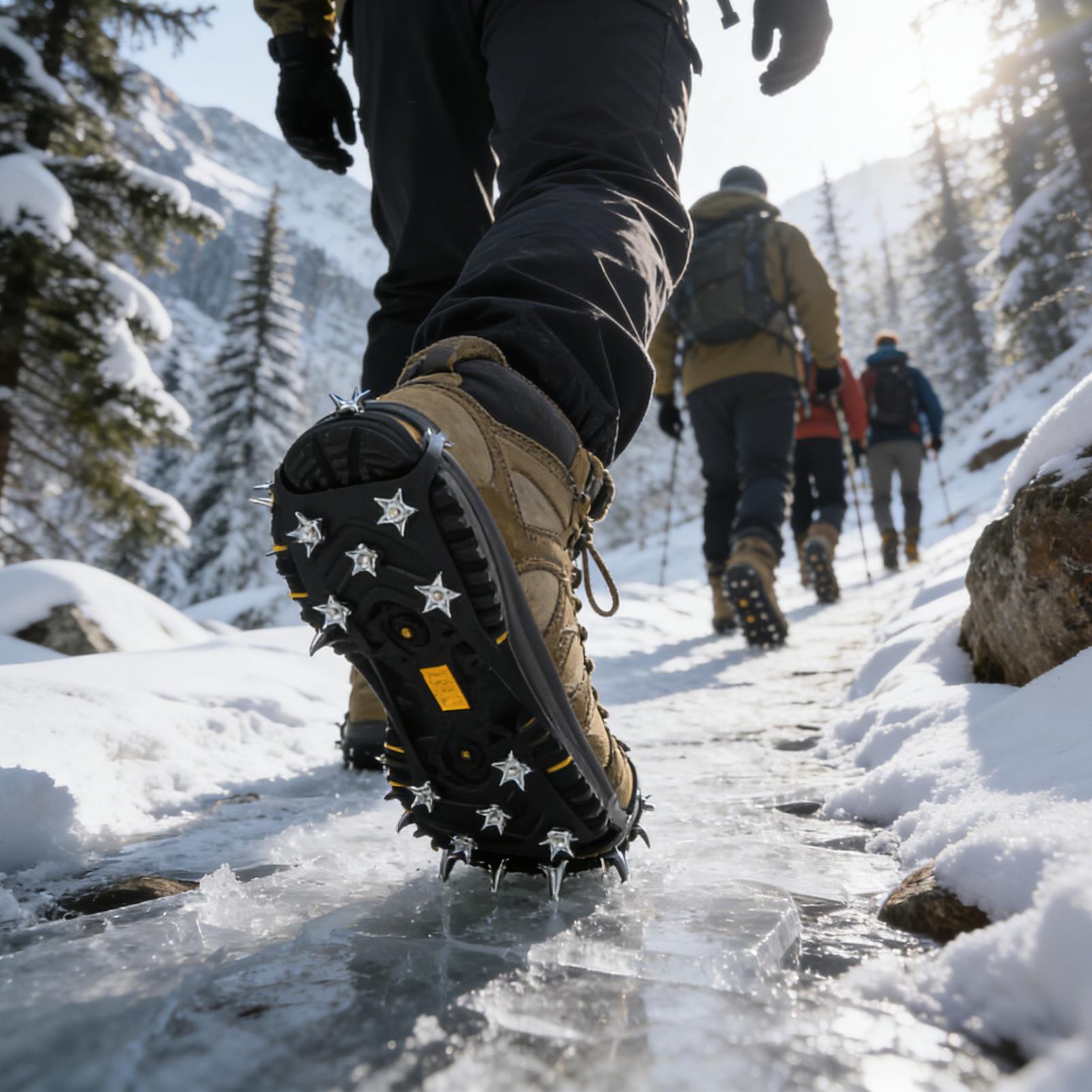 Ice Traction Cleats 8-Spikes A - Fishing Boots ulasan dan harga