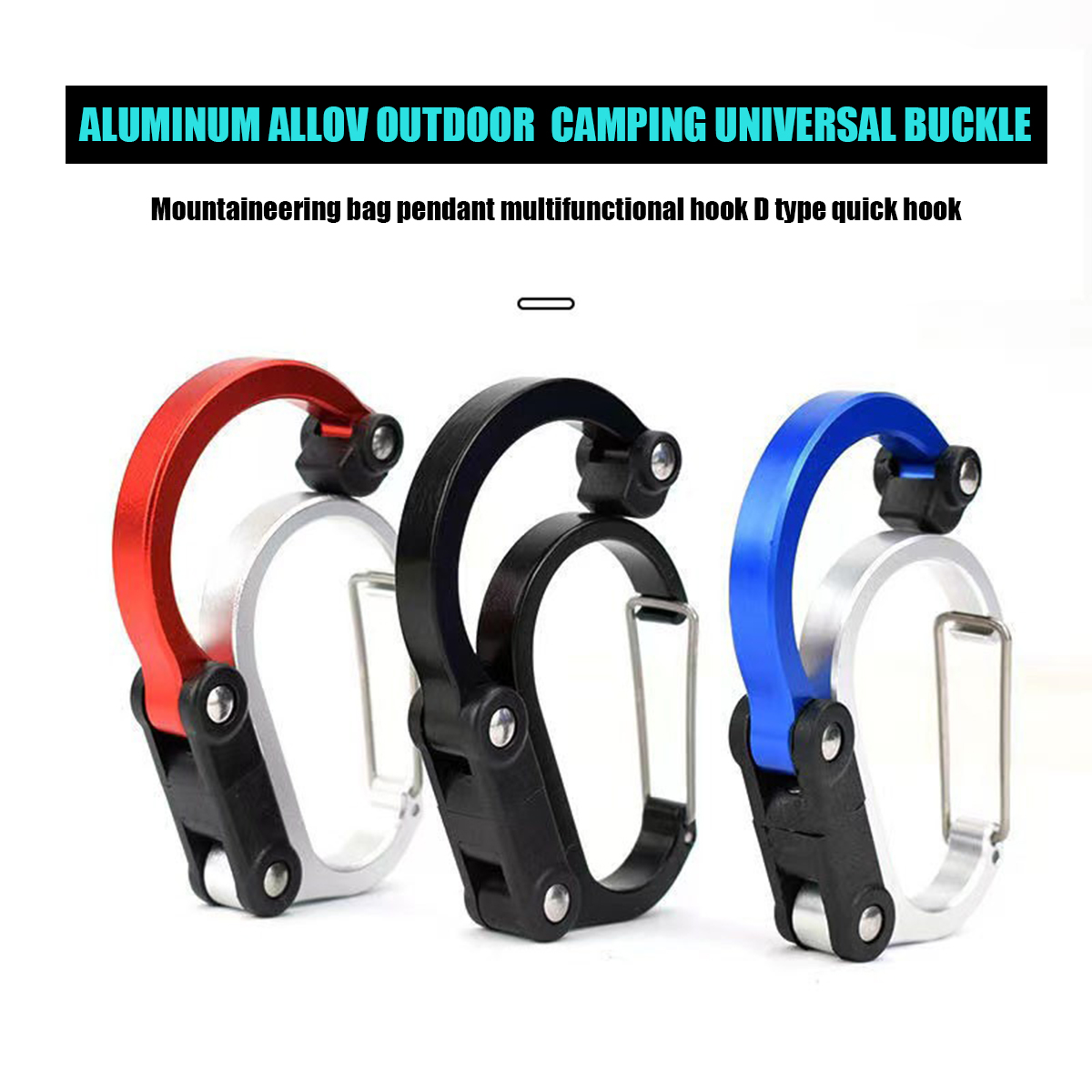 Dtype Hook Gear Clip Carabiner - Fishing Backpack ulasan dan harga